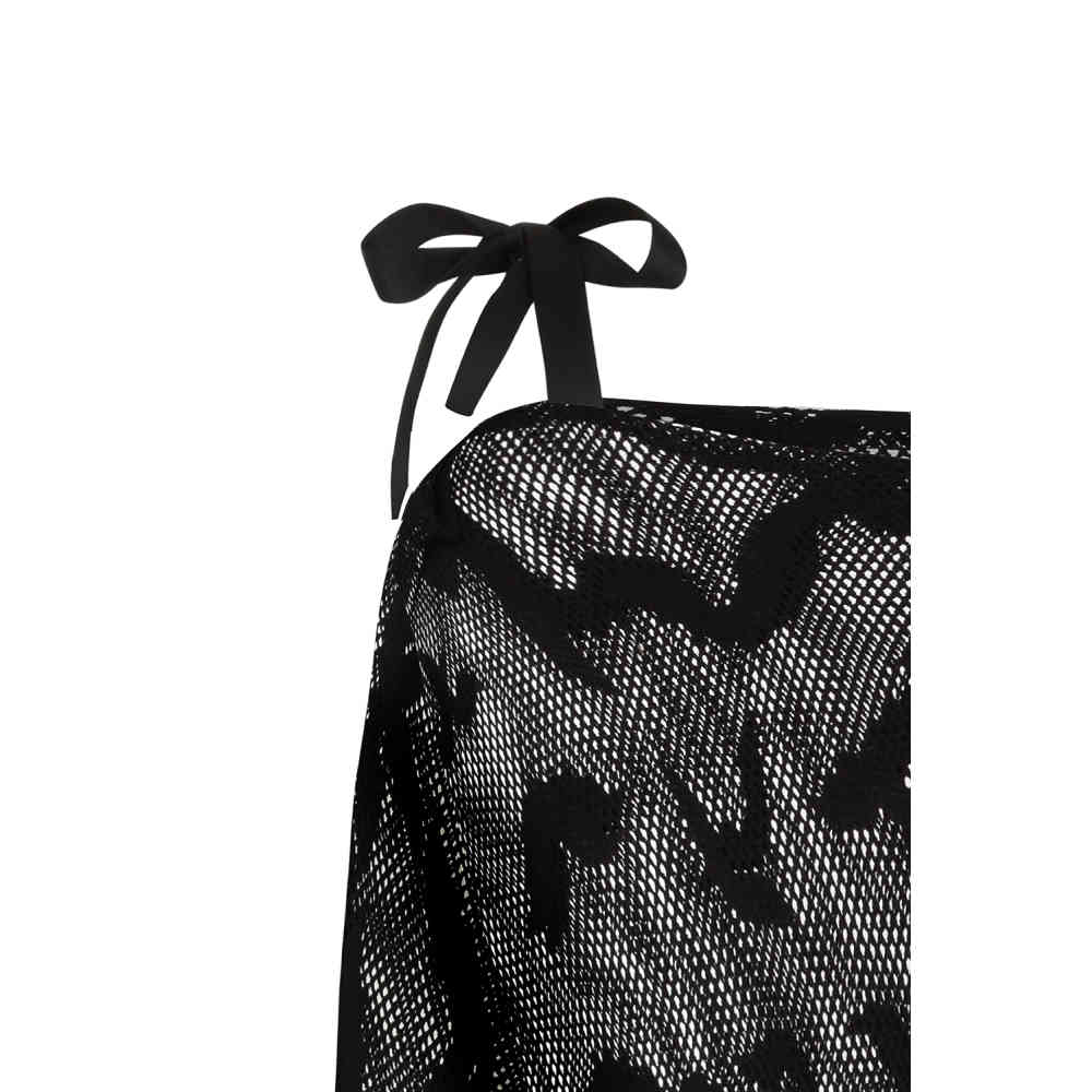 Banned - Elvira Crop top - Noir